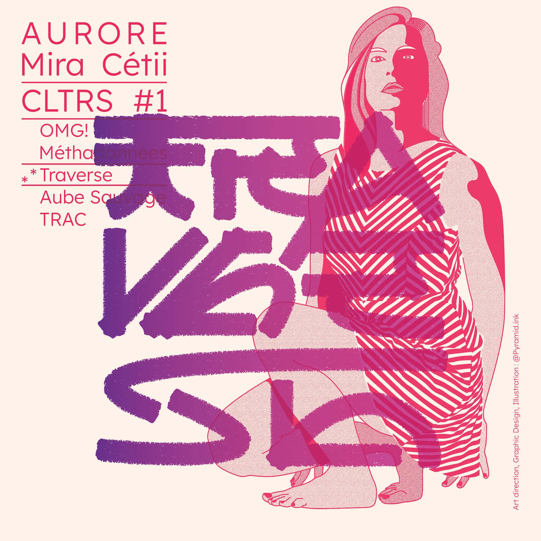 Visuel officiel du titre Traverse - EP CLTRS #1 MiRA CÉTii